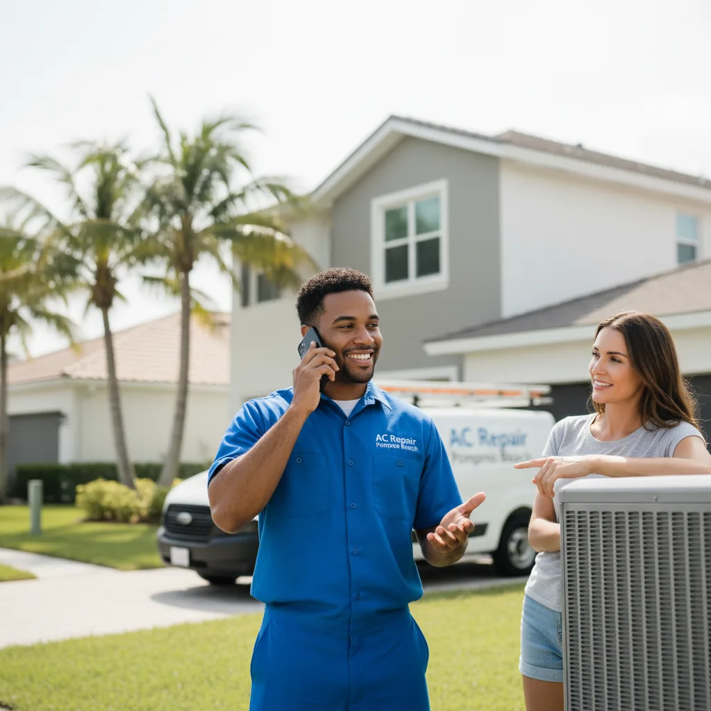 AC Repair Pompano Beach customer support in Traer